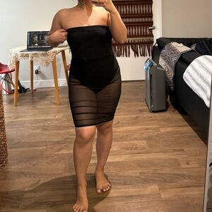 Fashion nova mesh dress
